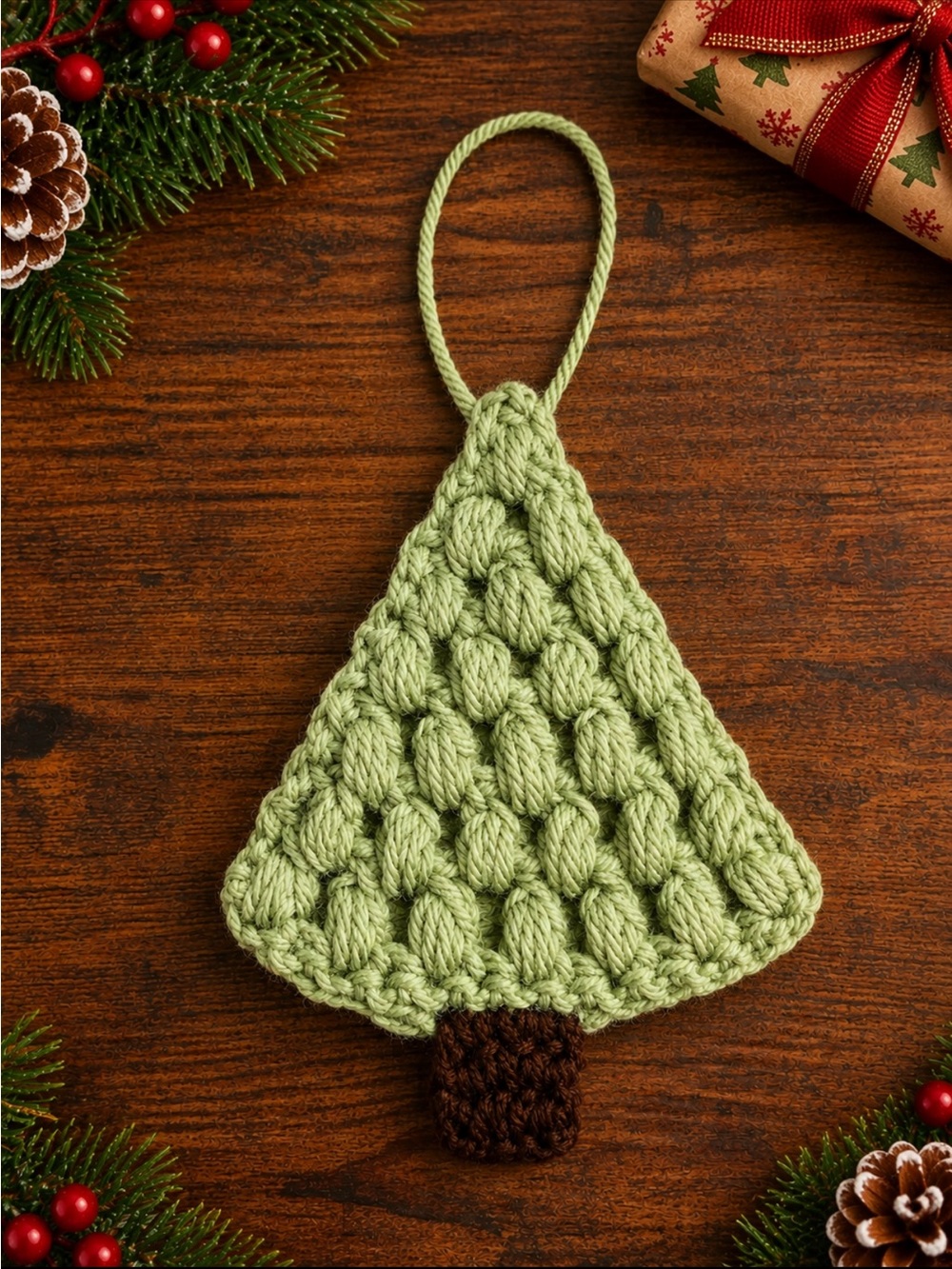 Crochet Tree Ornaments - Picture 2 of 2